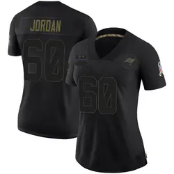 Nike Mike Jordan Tampa Bay Buccaneers Limited Black 2020 Salute To Service Jersey - Women's