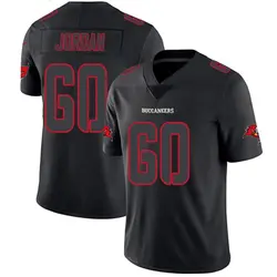 Nike Mike Jordan Tampa Bay Buccaneers Limited Black Impact Jersey - Youth