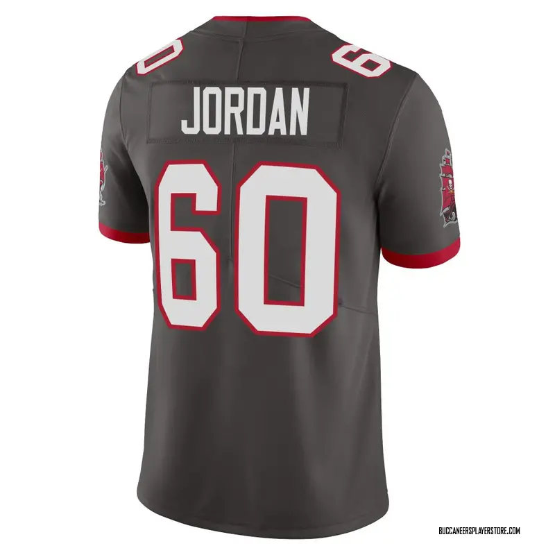 Nike Mike Jordan Tampa Bay Buccaneers Limited Pewter Alternate Vapor Jersey - Men's
