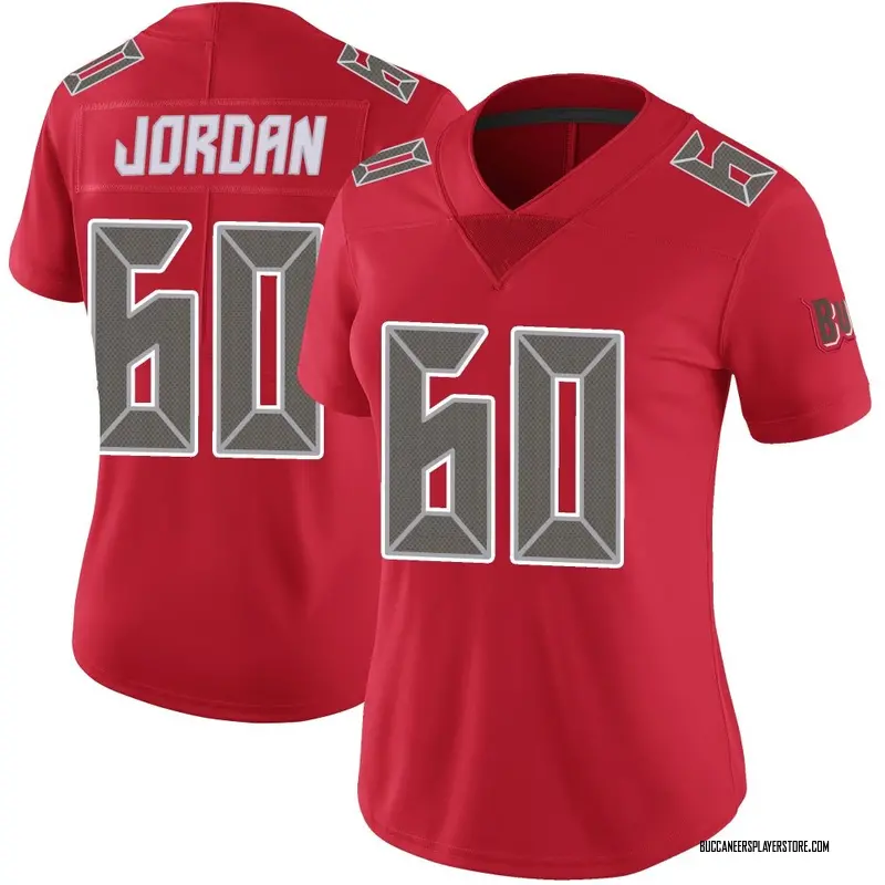 Nike Mike Jordan Tampa Bay Buccaneers Limited Red Color Rush Jersey - Women's