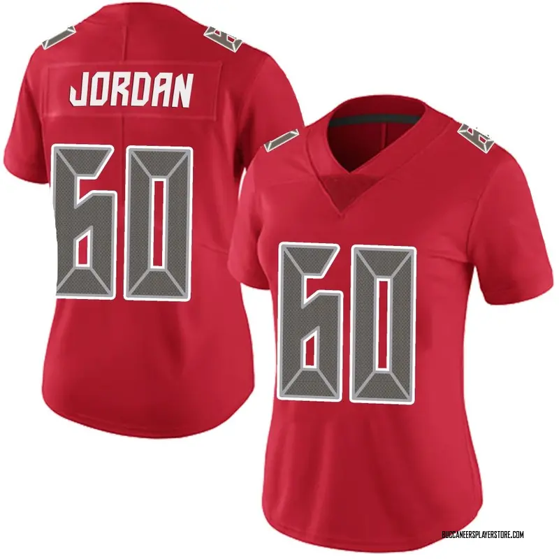 Nike Mike Jordan Tampa Bay Buccaneers Limited Red Team Color Vapor Untouchable Jersey - Women's