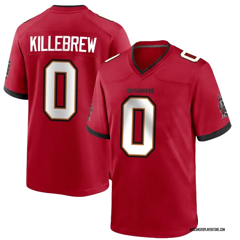 Nike Miles Killebrew Tampa Bay Buccaneers Game Red Team Color Jersey - Men's