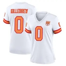 Nike Miles Killebrew Tampa Bay Buccaneers Game White '76 50th Season Jersey - Women's