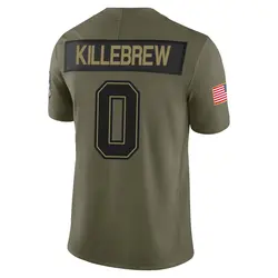 Nike Miles Killebrew Tampa Bay Buccaneers Limited Olive 2025 Salute to Service Jersey - Men's