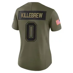 Nike Miles Killebrew Tampa Bay Buccaneers Limited Olive 2025 Salute to Service Jersey - Women's