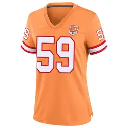 Nike Mohamed Kamara Tampa Bay Buccaneers Game Cream sicle 50th Season Jersey - Women's