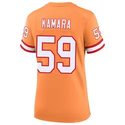 Nike Mohamed Kamara Tampa Bay Buccaneers Game Cream sicle 50th Season Jersey - Women's