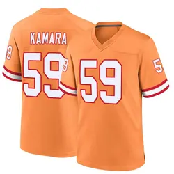 Nike Mohamed Kamara Tampa Bay Buccaneers Game Orange Throwback Jersey - Youth