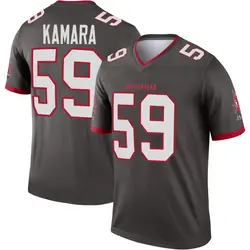 Nike Mohamed Kamara Tampa Bay Buccaneers Legend Pewter Alternate Jersey - Youth