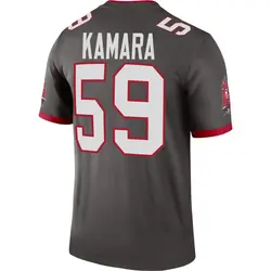 Nike Mohamed Kamara Tampa Bay Buccaneers Legend Pewter Alternate Jersey - Youth