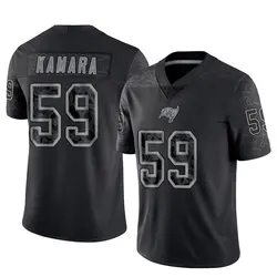 Nike Mohamed Kamara Tampa Bay Buccaneers Limited Black Reflective Jersey - Youth