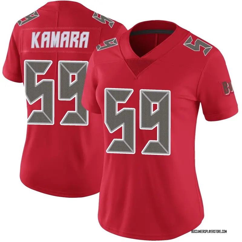 Nike Mohamed Kamara Tampa Bay Buccaneers Limited Red Color Rush Jersey - Women's