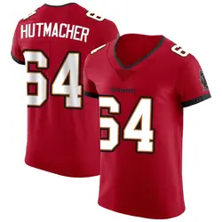 Nike Nash Hutmacher Tampa Bay Buccaneers Elite Red Vapor Jersey - Men's