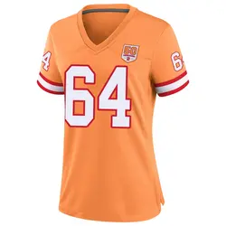 Nike Nash Hutmacher Tampa Bay Buccaneers Game Cream sicle 50th Season Jersey - Women's
