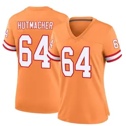 Nike Nash Hutmacher Tampa Bay Buccaneers Game Orange Throwback Jersey - Women's