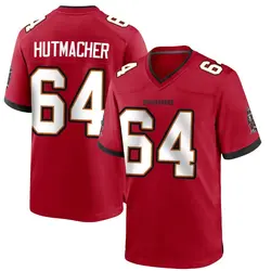 Nike Nash Hutmacher Tampa Bay Buccaneers Game Red Team Color Jersey - Youth
