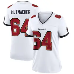 Nike Nash Hutmacher Tampa Bay Buccaneers Game White Jersey - Women's