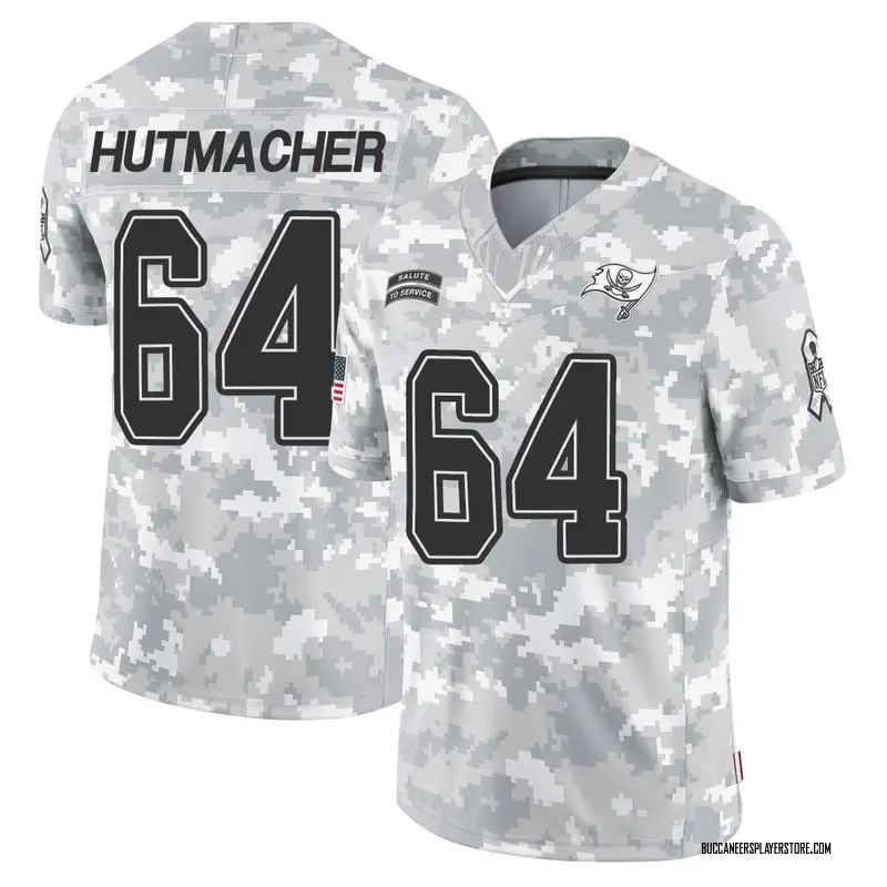 Nike Nash Hutmacher Tampa Bay Buccaneers Limited Arctic Camo 2024 Salute to Service Jersey - Men's
