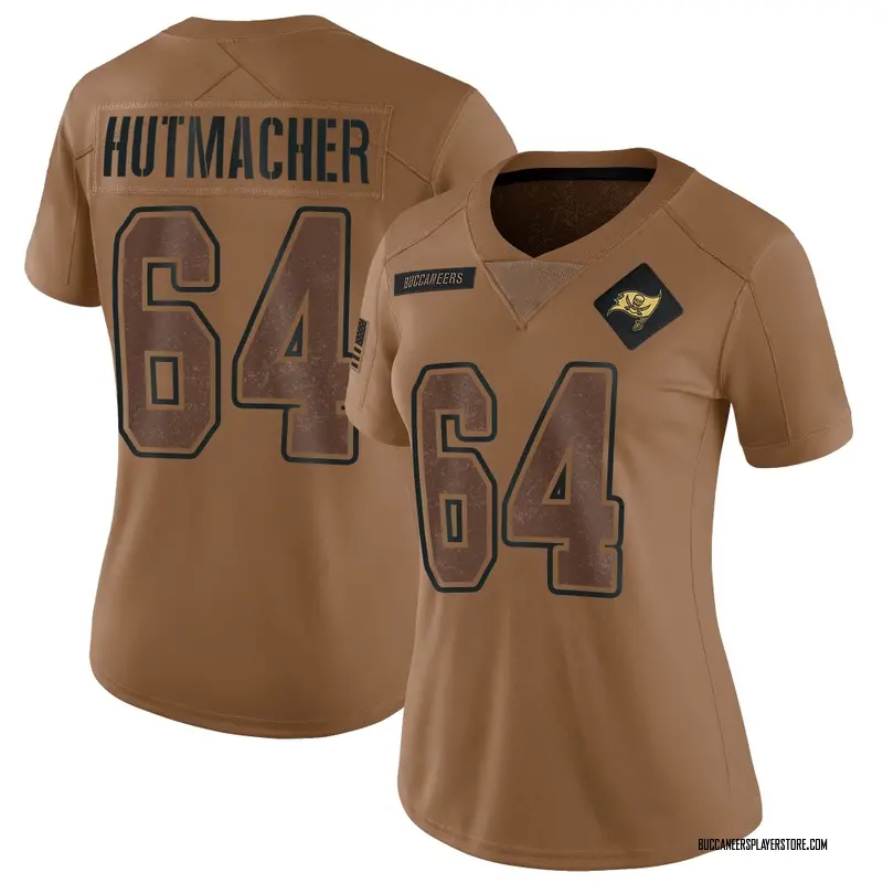 Nike Nash Hutmacher Tampa Bay Buccaneers Limited Brown 2023 Salute To Service Jersey - Women's