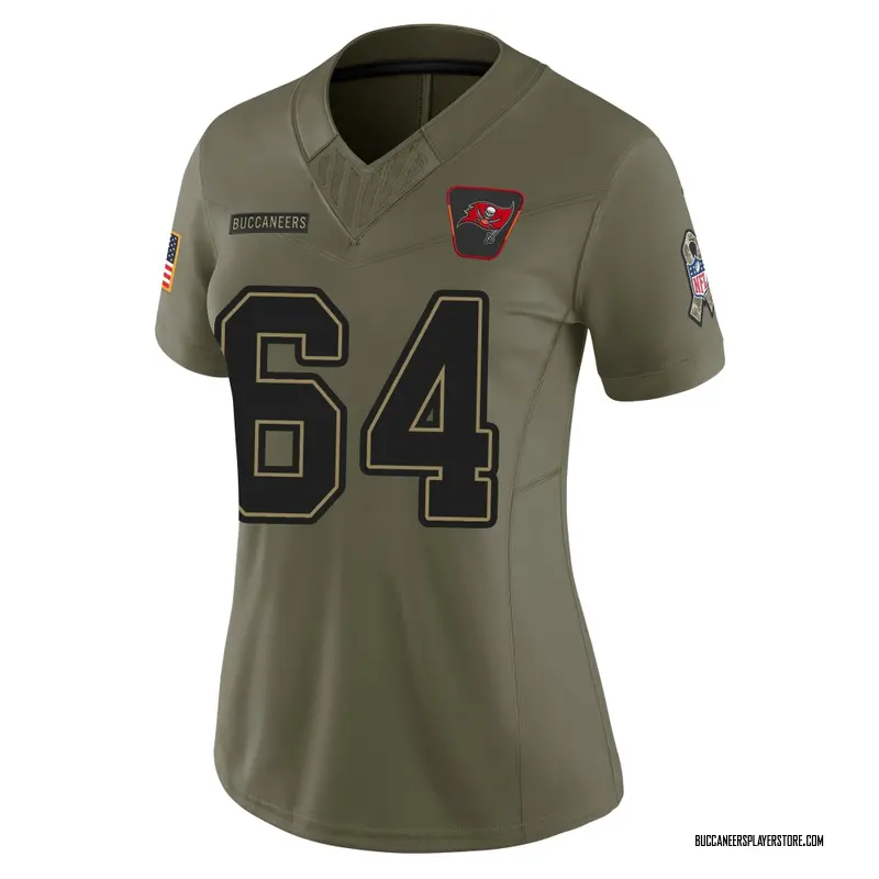 Nike Nash Hutmacher Tampa Bay Buccaneers Limited Olive 2025 Salute to Service Jersey - Women's