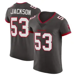 Nike Nick Jackson Tampa Bay Buccaneers Elite Pewter Alternate Vapor Jersey - Men's