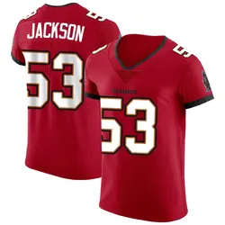 Nike Nick Jackson Tampa Bay Buccaneers Elite Red Vapor Jersey - Men's