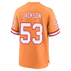 Nike Nick Jackson Tampa Bay Buccaneers Game Cream sicle 50th Season Jersey - Men's