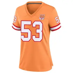 Nike Nick Jackson Tampa Bay Buccaneers Game Cream sicle 50th Season Jersey - Women's