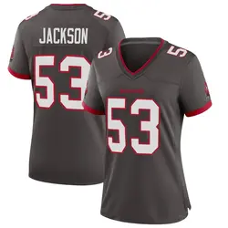 Nike Nick Jackson Tampa Bay Buccaneers Game Pewter Alternate Jersey - Women's