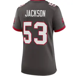 Nike Nick Jackson Tampa Bay Buccaneers Game Pewter Alternate Jersey - Women's