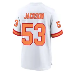 Nike Nick Jackson Tampa Bay Buccaneers Game White '76 50th Season Jersey - Men's