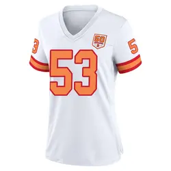 Nike Nick Jackson Tampa Bay Buccaneers Game White '76 50th Season Jersey - Women's