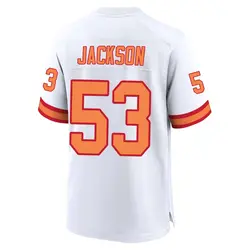 Nike Nick Jackson Tampa Bay Buccaneers Game White '76 Jersey - Men's