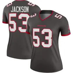 Nike Nick Jackson Tampa Bay Buccaneers Legend Pewter Alternate Jersey - Women's
