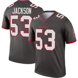 Nike Nick Jackson Tampa Bay Buccaneers Legend Pewter Alternate Jersey - Youth