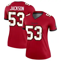 Nike Nick Jackson Tampa Bay Buccaneers Legend Red Jersey - Women's