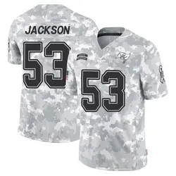 Nike Nick Jackson Tampa Bay Buccaneers Limited Arctic Camo 2024 Salute to Service Jersey - Youth