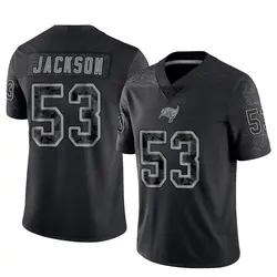 Nike Nick Jackson Tampa Bay Buccaneers Limited Black Reflective Jersey - Men's