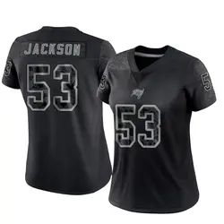 Nike Nick Jackson Tampa Bay Buccaneers Limited Black Reflective Jersey - Women's