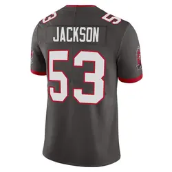 Nike Nick Jackson Tampa Bay Buccaneers Limited Pewter Alternate Vapor Jersey - Men's