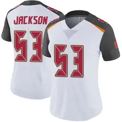 Nike Nick Jackson Tampa Bay Buccaneers Limited White Vapor Untouchable Jersey - Women's