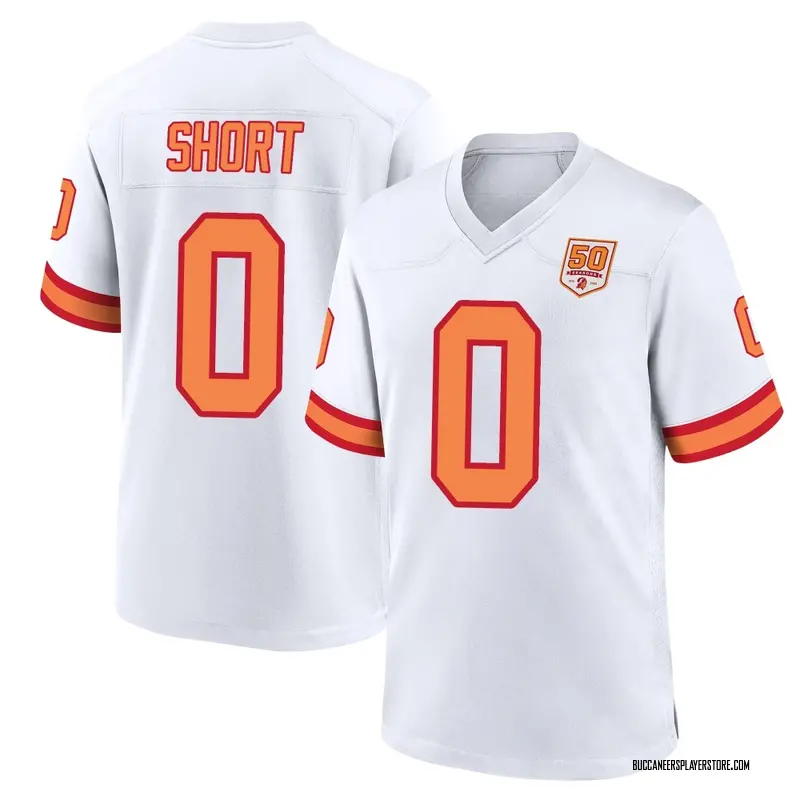 Nike Noah Short Tampa Bay Buccaneers Game White '76 50th Season Jersey - Men's