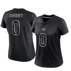 Nike Noah Short Tampa Bay Buccaneers Limited Black Reflective Jersey - Women's