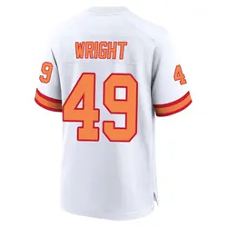 Nike Owen Wright Tampa Bay Buccaneers Game White '76 Jersey - Youth