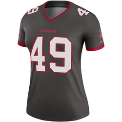 Nike Owen Wright Tampa Bay Buccaneers Legend Pewter Alternate Jersey - Women's