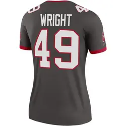 Nike Owen Wright Tampa Bay Buccaneers Legend Pewter Alternate Jersey - Women's