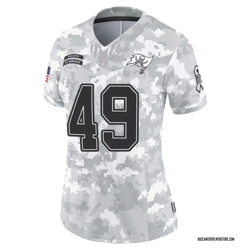 Nike Owen Wright Tampa Bay Buccaneers Limited Arctic Camo 2024 Salute to Service Jersey - Women's