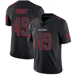 Nike Owen Wright Tampa Bay Buccaneers Limited Black Impact Jersey - Men's