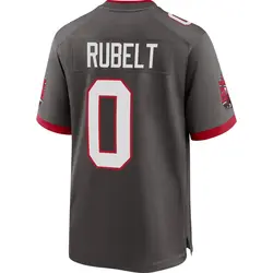 Nike Paul Rubelt Tampa Bay Buccaneers Game Pewter Alternate Jersey - Men's