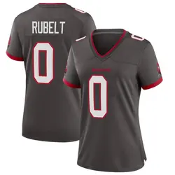 Nike Paul Rubelt Tampa Bay Buccaneers Game Pewter Alternate Jersey - Women's